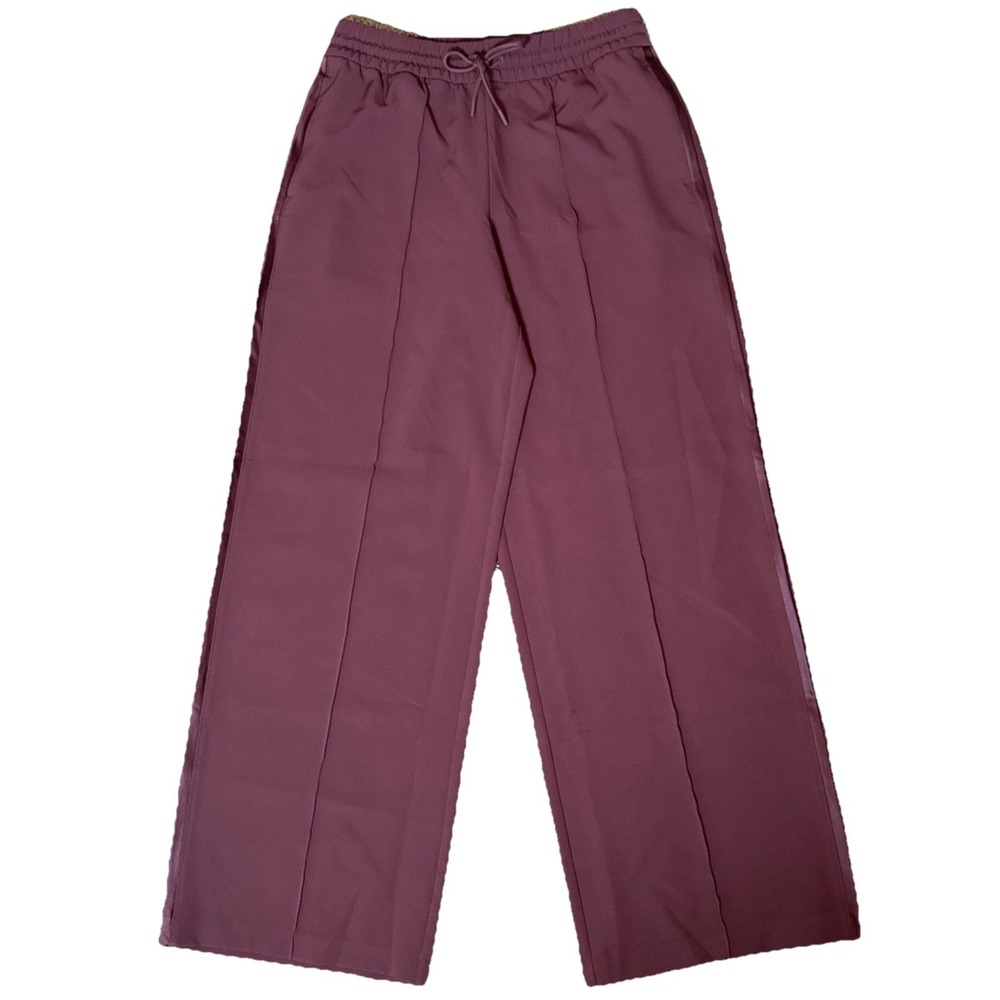 Athleta Endeavor Released Wide Leg Pants Size S Color Cherry ($119.00) Lounge